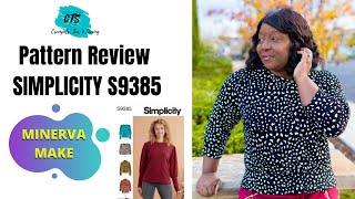 Pattern Review Simplicity S9385 | Minerva Make