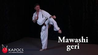 Karate Kyokushin - Mawashi geri - Kapocs Sportprogram