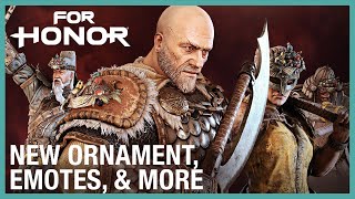 For Honor: New Ornament, Emotes and Execution | Weekly Content Update: 04/22/2021 | Ubisoft [NA]