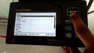 জাহাজের GPS। how to gps 39 route chenge.  gps রুট কিভাবে চেঞ্জ করো। furuno gps 39