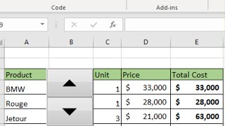 Add Spin Button in Excel | Increase and decrease in Excel