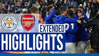 Leicester City 2 Arsenal 0 | Extended Highlights