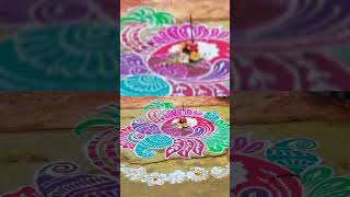 Rangoli design short video #@\u0026 sya-youtube channel short video #@