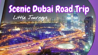 Unforgettable Dubai Road Trip #scenicviews #CityHighlights #dubairoaddrive #dubaicity #UAEtrip #4K