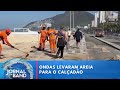 Ressaca no Rio de Janeiro impressiona moradores | Jornal da Band