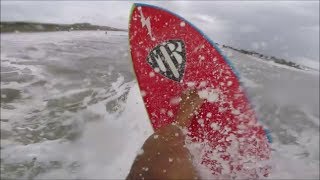 🏄平塚の海2019.8.14「ローカルのはしくれだからやります」GoPro SURFING ♪ Like A Virgin