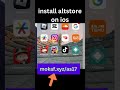 How to Install Altstore (No Computer✅) Sideload IPAs to Your iOS