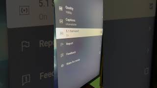 Enable surround sound on YouTube (Android TV).