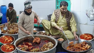 200KG HEADS & LEGS MAKING PROCESS | Famous Peshawari Siri Paye Recipe | Paye Nashta Street Food