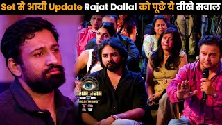 BiggBoss18 media round Rajat Dallal को पूछे तीखे सवाल, जानिएं set से आयी बड़ी update