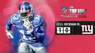 #10 Odell Beckham Jr. (WR, Giants) | Top NFL Players of 2016