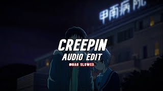 Creepin - The Weeknd (audio edit) / TikTok Version