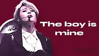 Park jimin - the boy is mine (FMV)