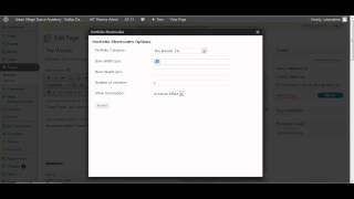 Portfolio Shortcode