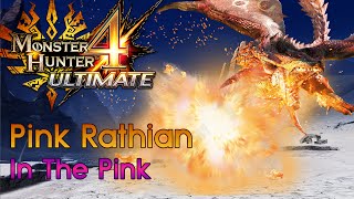 [MH4U] Monster Hunter 4 Ultimate - High Rank Quest - In the Pink - Pink Rathian