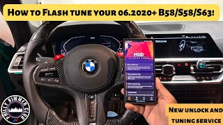 How to flash tune your 06.2020+ B58, S58, S63 BMW/Supra in 30 seconds! New Unlock + Tuning Service!