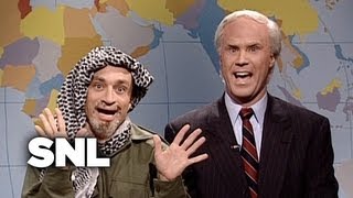 Yasser Arafat and Benjamin Netanyahu - Saturday Night Live