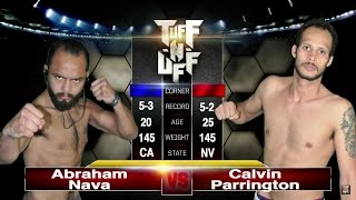 Tuff-N-Uff The Future Stars of MMA: Abraham Nava vs Calvin Parrington Featherweight Title Fight