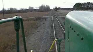 Ride In A EMD GP-9 Locomotive  (Part-1 )