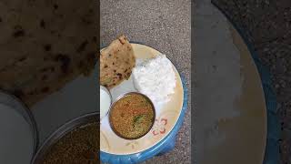 today special aloo Paratha with white rice #ytshorts #viralvideo #tamil