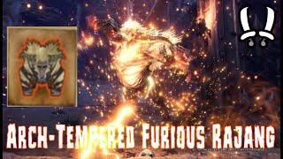 Arch Tempered Furious Rajang MHW:Iceborne Mods 19:54 (dual blades)