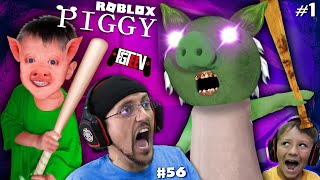 ROBLOX PIGGY: Escape Peppa Granny Chapter 1,2,3,4,5 & 6 (The FGTEEV Boys Gameplay #56)