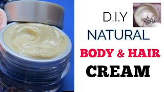 Yadda ake yin man shafawa body cream || Rahhaj