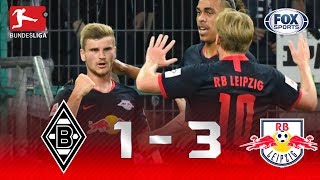 Borussia Mönchengladbach - RB Leipzig [1-3] | GOLES | Jornada 3 | Bundesliga