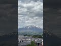 ⛰️日本の美　盛岡市　お昼のみちのく「岩手山」☺️