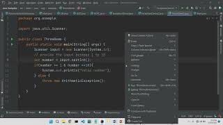 39 Exception Using throw keyword