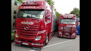 Truckertreffen Munderkingen 2017 +MAN V8 Sound