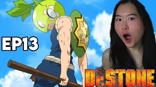 THE MASKED WARRIOR!!🔥 Dr. STONE Episode 13 REACTION