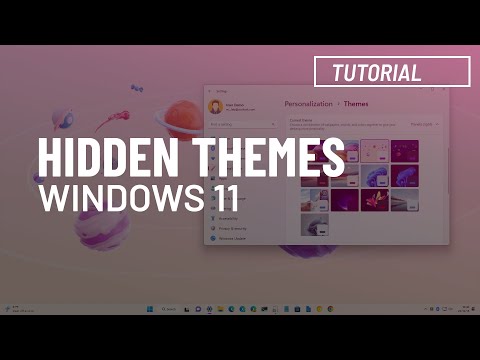 Windows 11: Enable NEW hidden themes