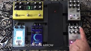 Curtis Kent's Pedalboard 2020 (Creation Music Company Pedalboard Demo)