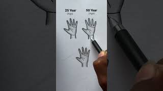 Unlock Your Age with Palm Reading #shorts #shortsfeed #youtubeshorts #art