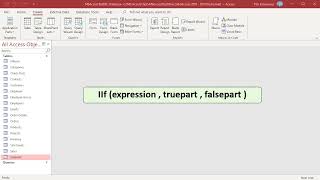 How to use IIF and SWITCH functions in MS Access - Office 365