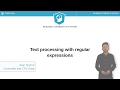Python Tutorial: Text Munging with regular expressions