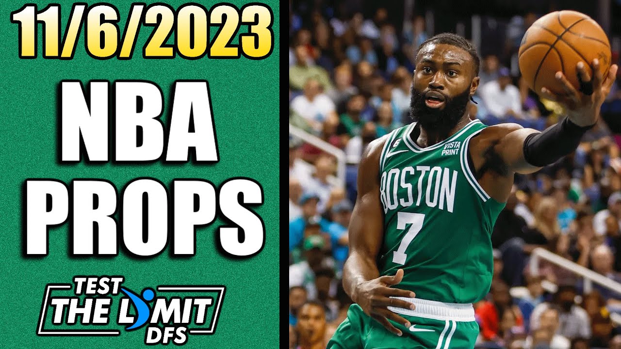 Top 5 Best NBA Player Prop Picks Today! | Monday 11/6/2023 | Prizepicks ...