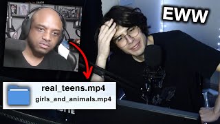 Streamer "Lacari" Accidentally Leaked Potential CP Folder on Stream...