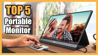Top 5 Best Portable Monitor 2023  - For Gaming, Editing & Office Works