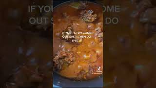 WHAT TO DO WHEN YOUR STEW COMES OUT SALTY OR “MAGGERY”😂.I AM DEBBIECOOKS,WELCOME TO MY CHANNEL👍.