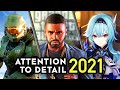 Top 12 INSANE Details in Video Games (2021)