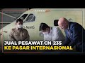 Prabowo Dukung PT DI Perluas Pemasaran Pesawat CN-235 ke Pasar Internasional