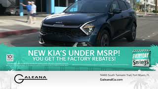 New Kia's as low as $89/mo. at Galeana!