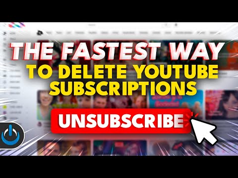 The FASTEST Way to Unsubscribe On YouTube [2023]