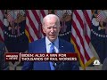 President Biden delivers remarks on the rail labor agreement