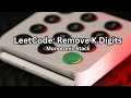 LeetCode 402: Remove K Digits | Code Solution with VISUAL Explanation (DSA Patterns Series)