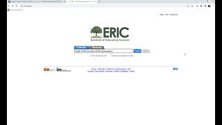 Searching GALILEO's ERIC Database Collection for Empirical Research Articles