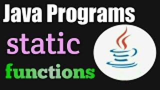 java static functions from another class