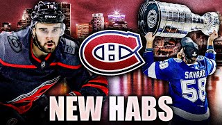 MONTREAL CANADIENS SIGN DAVID SAVARD & CEDRIC PAQUETTE (Habs News & Rumours NHL 2021 Free Agency)